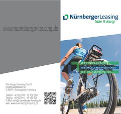 Titelbild des Flyers E-Bike Leasing