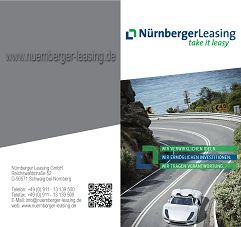 Titelbild des Flyers Fahrzeugleasing